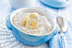 Oatmeal with banana