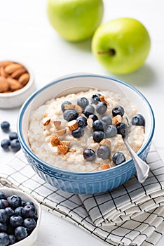 Oatmeal Porridge Bowl Healthy Breakfast Food