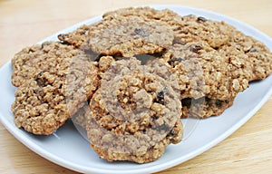 Oatmeal Raisin Cookies photo