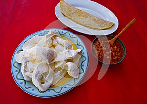 Oaxaca cheese quesadilla from Mexico