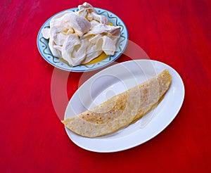 Oaxaca cheese quesadilla from Mexico