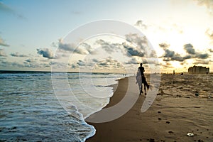 Obama Beach in Cotonou, Benin