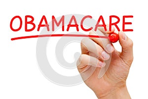 ObamaCare Red Marker