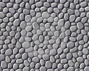 Ð¡obblestone decorative rock seamless texture map