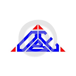 OBE letter logo creative design with vector graphic, OBE