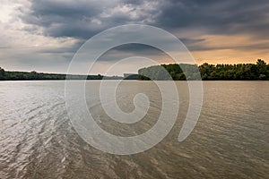 Obedska pond Special nature reserve along Sava river in Serbia