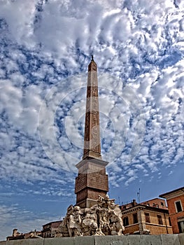 Obelisco in Rome photo