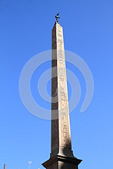 Obelisk Agonale on Fontana dei Fiumi