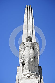 Obelisk in Alba Iulia, dedicated to Horea, Closca and Crisan, the leaders of the 1784 uprising.