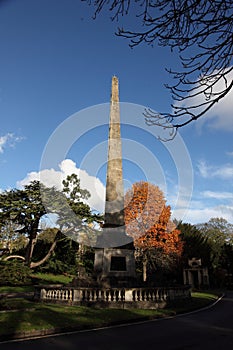 Obelisk in Bath park