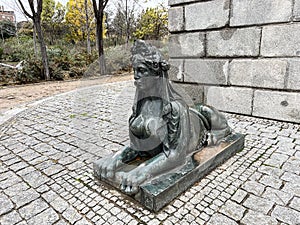 The obelisk of the Fountain of Castile