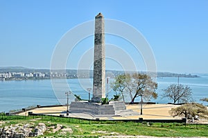 Obelisk of Glory from the Top of Mount Mithridat