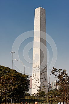 Obelisk in Ibirapuera Sao Paulo