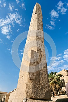 Obelisk in Karnak Temple