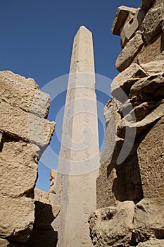 Obelisk in Karnak Temple Egypt