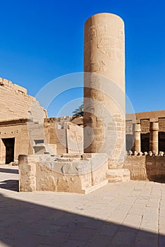 Obelisk in Karnak Temple in Luxor, Egypt