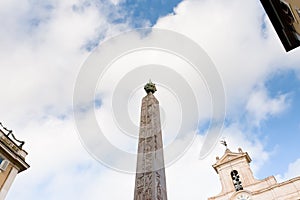 Obelisk on Piazza di Montecitorio, Rome