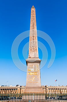 Obelisk place de la concorde paris city France photo