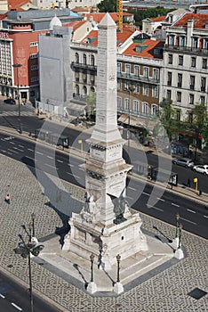 Obelisk in Praca dos Restauradores photo