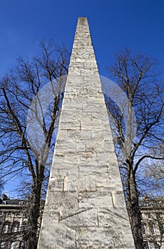 Obelisk in Queen Square in Bath