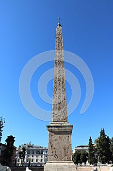 Obelisk of Ramesses II on Piazza del Popolo, Rome