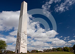 The obelisk of Sao Paulo
