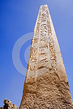 Obelisk at The Temple of Karnak