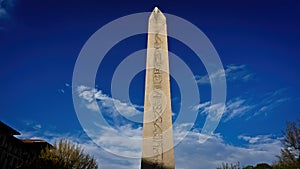 Obelisk of Theodosius Dikilitas in Sultanahmet. Istanbul, Turkey