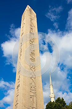 The Obelisk of Theodosius in Istanbul, Turkey