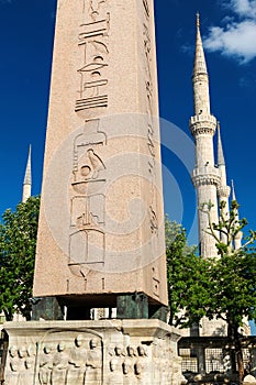 The Obelisk of Theodosius in Istanbul, Turkey