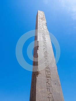 Obelisk of Thutmosis I in Karnak, Egypt