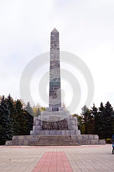 Obelisk to the liberators of Rzhev
