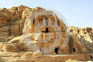 Obelisk Tomb in Petra, Jordan