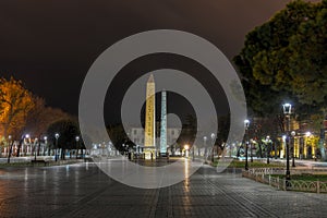 The Obelisk of Tuthmosis III, Istanbul, Turkey.