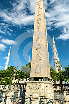 Obelisk of Tutmoses III in Istanbul