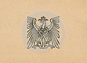 Ober Ost German Reich eagle ww2 photo