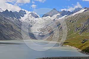 Oberaarhorn and Oberaarrothorn