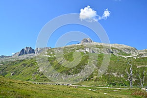 The Oberalp Pass