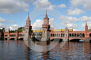 Oberbaum Bridge in Berlin photo