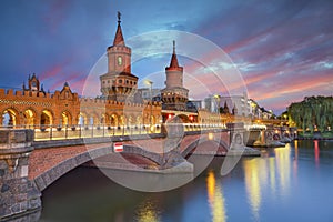 Oberbaum Bridge, Berlin.