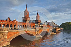 Oberbaum Bridge, Berlin.