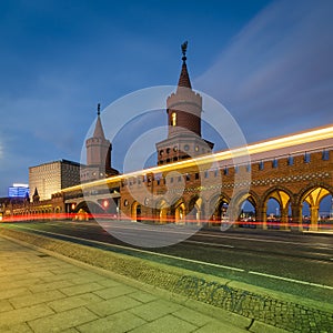 Oberbaum bridge, Berlin, Germany