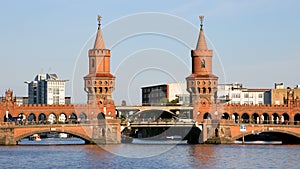 Oberbaum bridge Berlin landmark