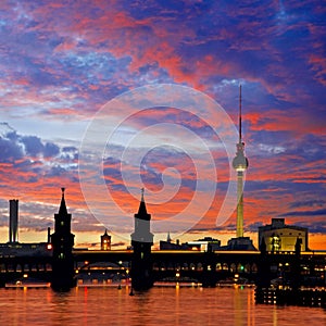 Oberbaumbruecke bridge berlin