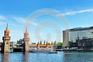 Oberbaumbruke bridge in Berlin