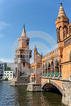 Oberbaumbruke bridge in Berlin