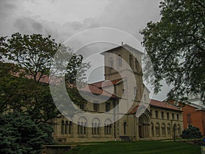 Oberlin college campus in Ohio photo