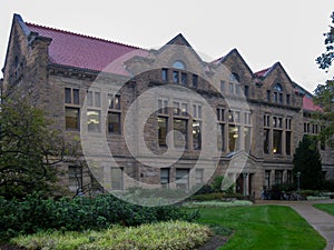 Oberlin college campus in Ohio photo