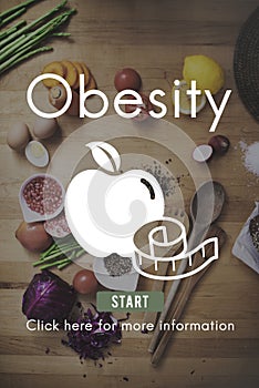 Obesity Diet Eating Disorder Unhealthy Diabetes Fat Concept