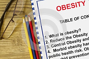 Obesity subject complete with topics subject related